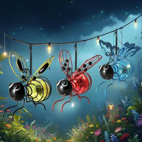🔥 Last Day Sale Price | 🐝Outdoor Hanging Solar Bee Light