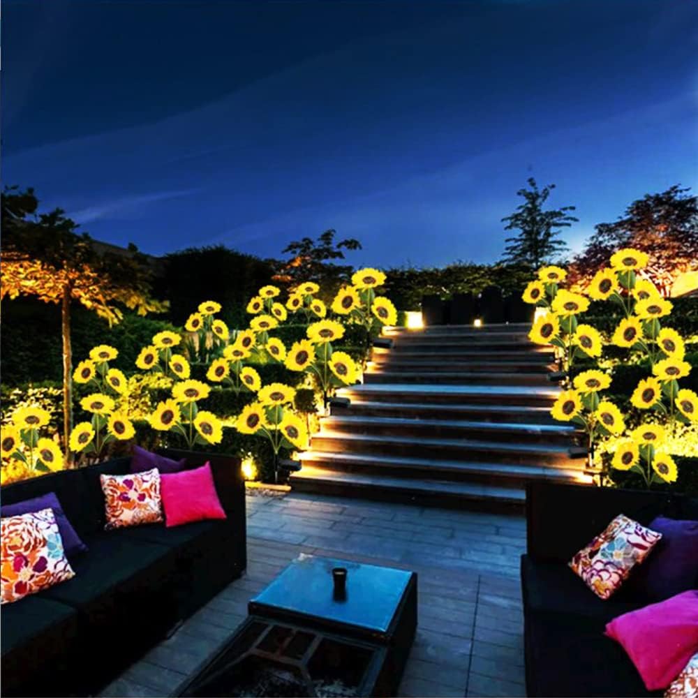 Sunflower Glow Path Lights