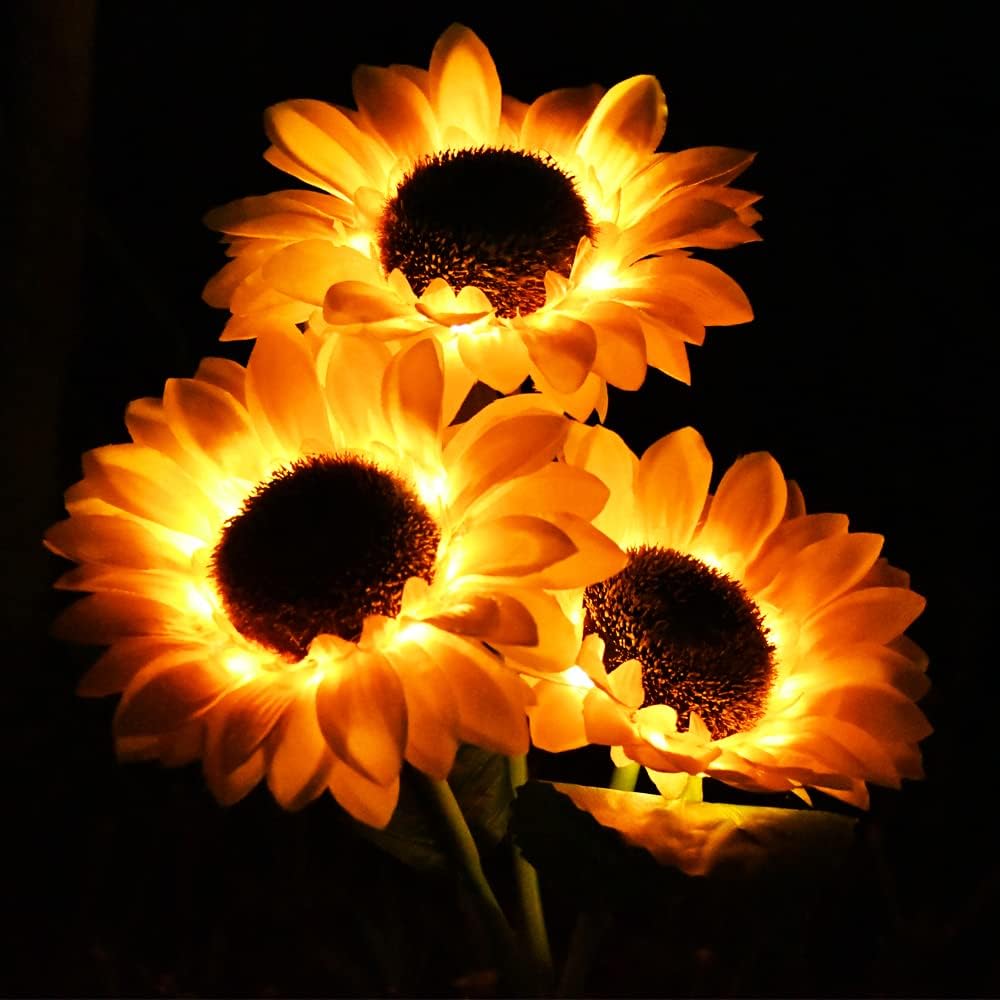 Sunflower Glow Path Lights