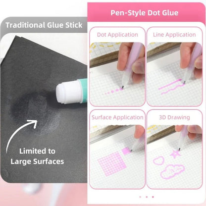 10-Pack Precision Glue Pen