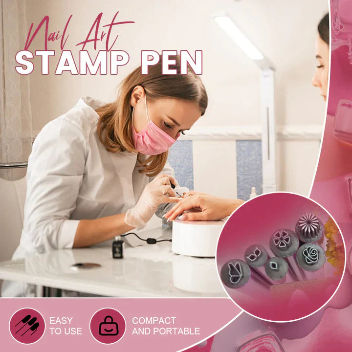 💥Last 3 days special offer!💥Lazlooz Nail Art Stamp Pen