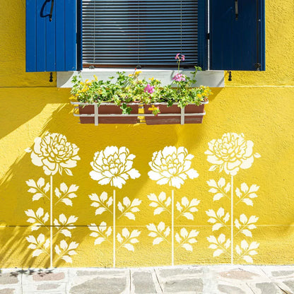 🔥 Last Day Sale Price | 6 Pcs Large 💐 Eptchn Garden Fence Large Flower Stencils🌻DIY Decoration BloomTrace
