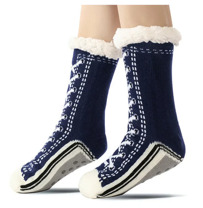 Ultra-thick Cashmere Slipper Home Socks 2025