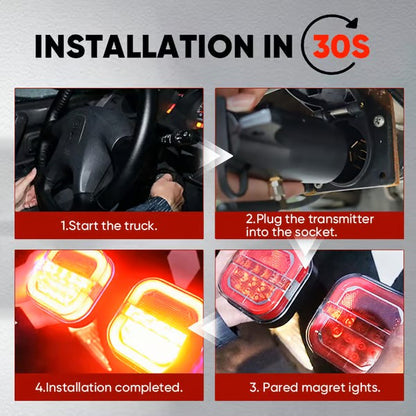 Last Day Promotion 49% OFF - ⚡Set Of 2 PCS Wireless Trailer Lights .
