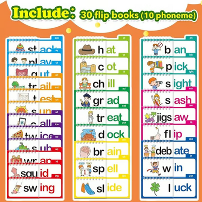 🔥LAST DAY 49% OFF 📚30 Read and Rhyme Flip Books