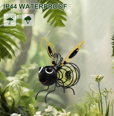🔥 Last Day Sale Price | 🐝Outdoor Hanging Solar Bee Light