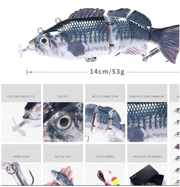 RoboSwim Electric Lure