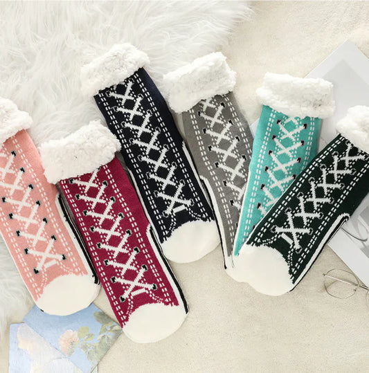 Ultra-thick Cashmere Slipper Home Socks 2025