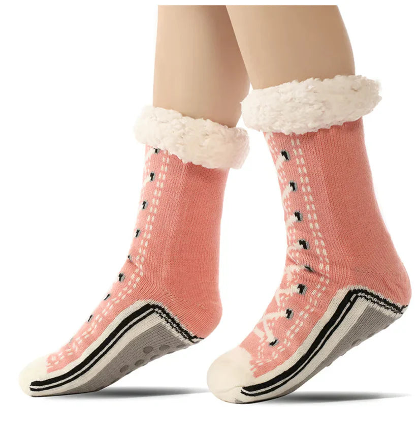 Ultra-thick Cashmere Slipper Home Socks 2025