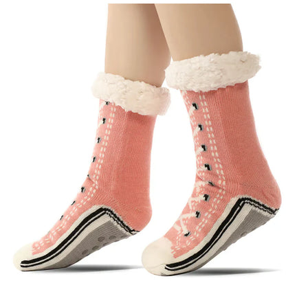 Ultra-thick Cashmere Slipper Home Socks 2025