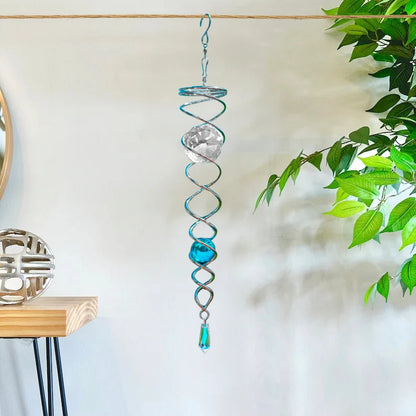 ✨16 inches Length- Handmade Spiral Crystal