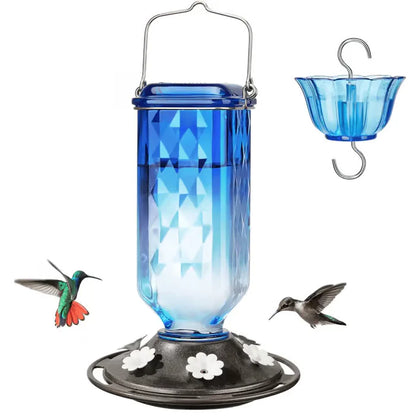 🔥One Time Offer :24oz Leak Proof Glass Hummingbird Feeder with Ant Moat