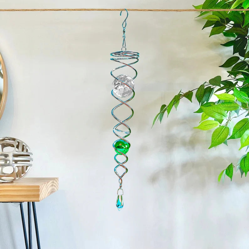 ✨16 inches Length- Handmade Spiral Crystal