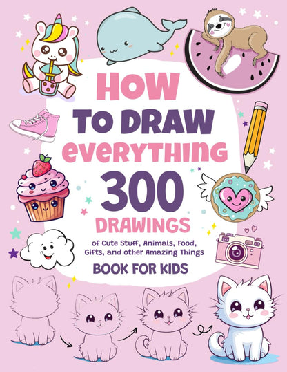 Kids' Drawing Adventure Book