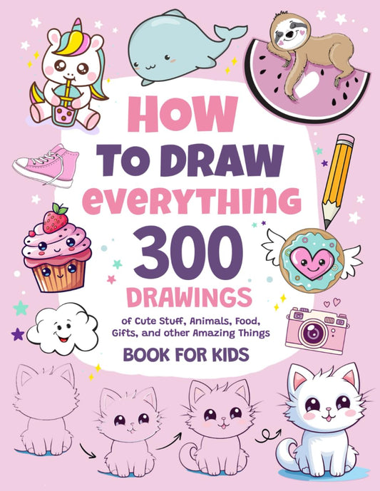 Kids' Drawing Adventure Book