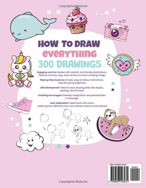 Kids' Drawing Adventure Book