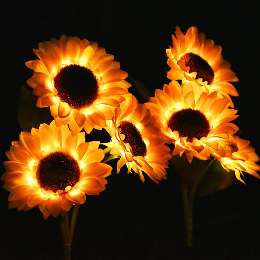 Sunflower Glow Path Lights
