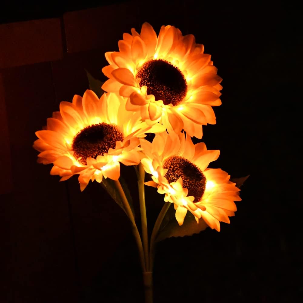 Sunflower Glow Path Lights