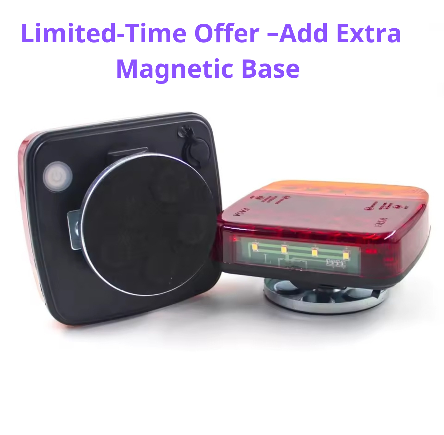 Limited-Time Offer – Extra Magnetic Base for Wireless Trailer Lights